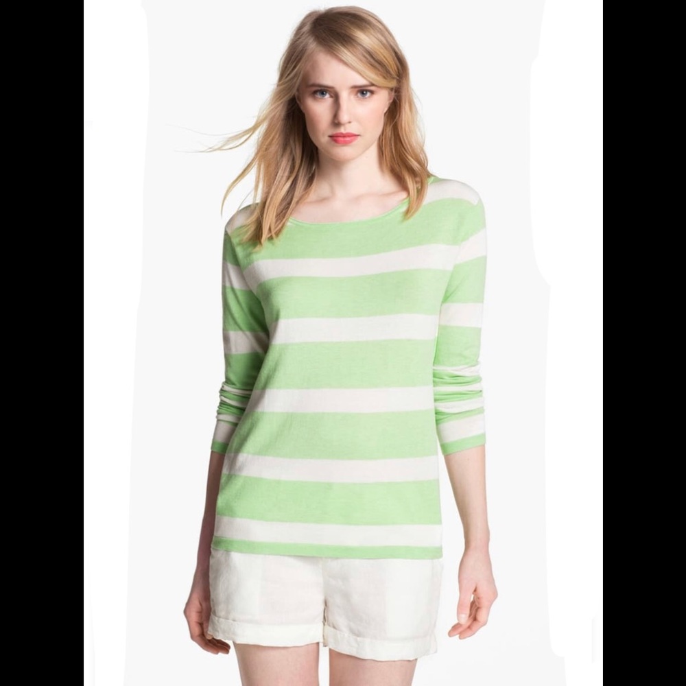 Joie cashmere silk cotton blend sweater - Picture 3 of 8